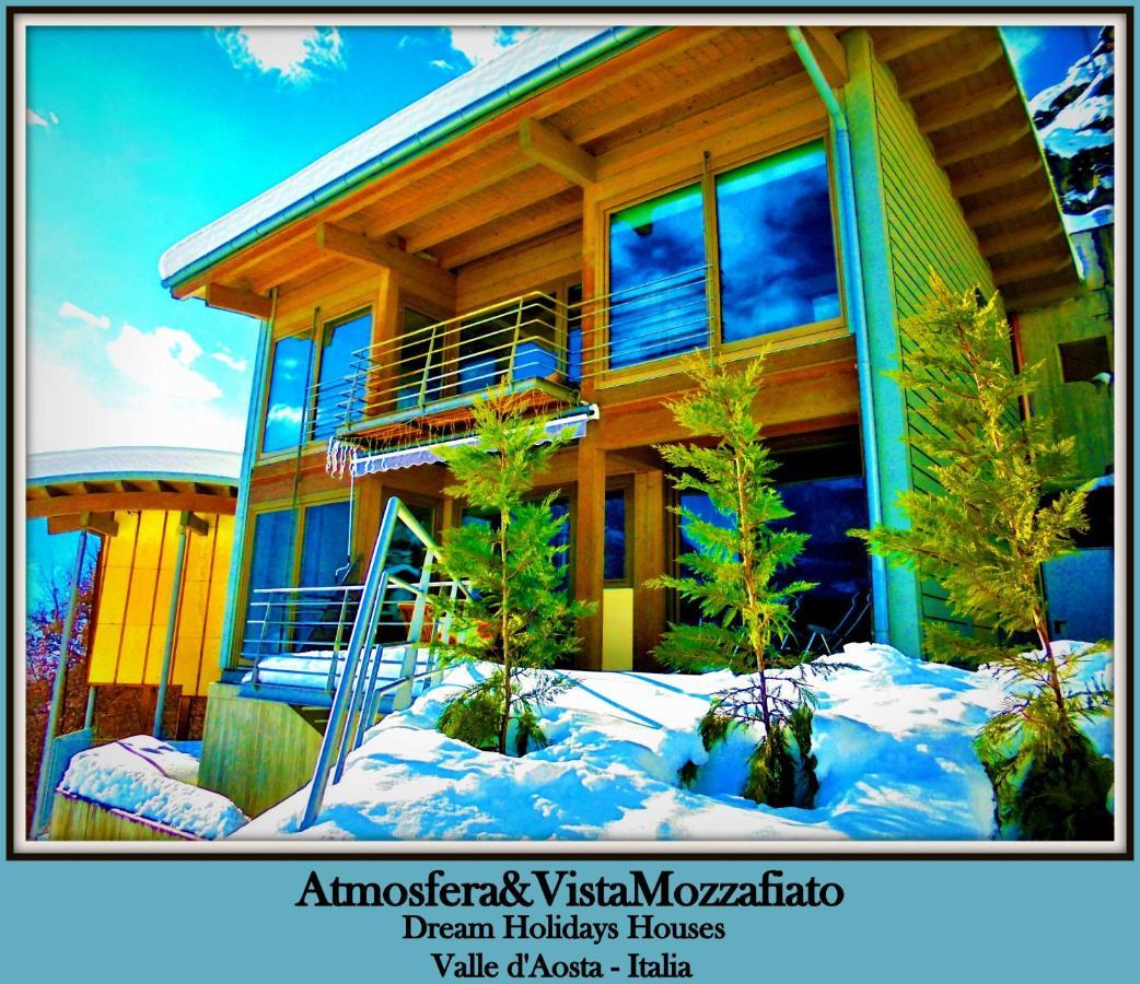 Chalet Con Jacuzzi Vista Montagne Aosta Dış mekan fotoğraf