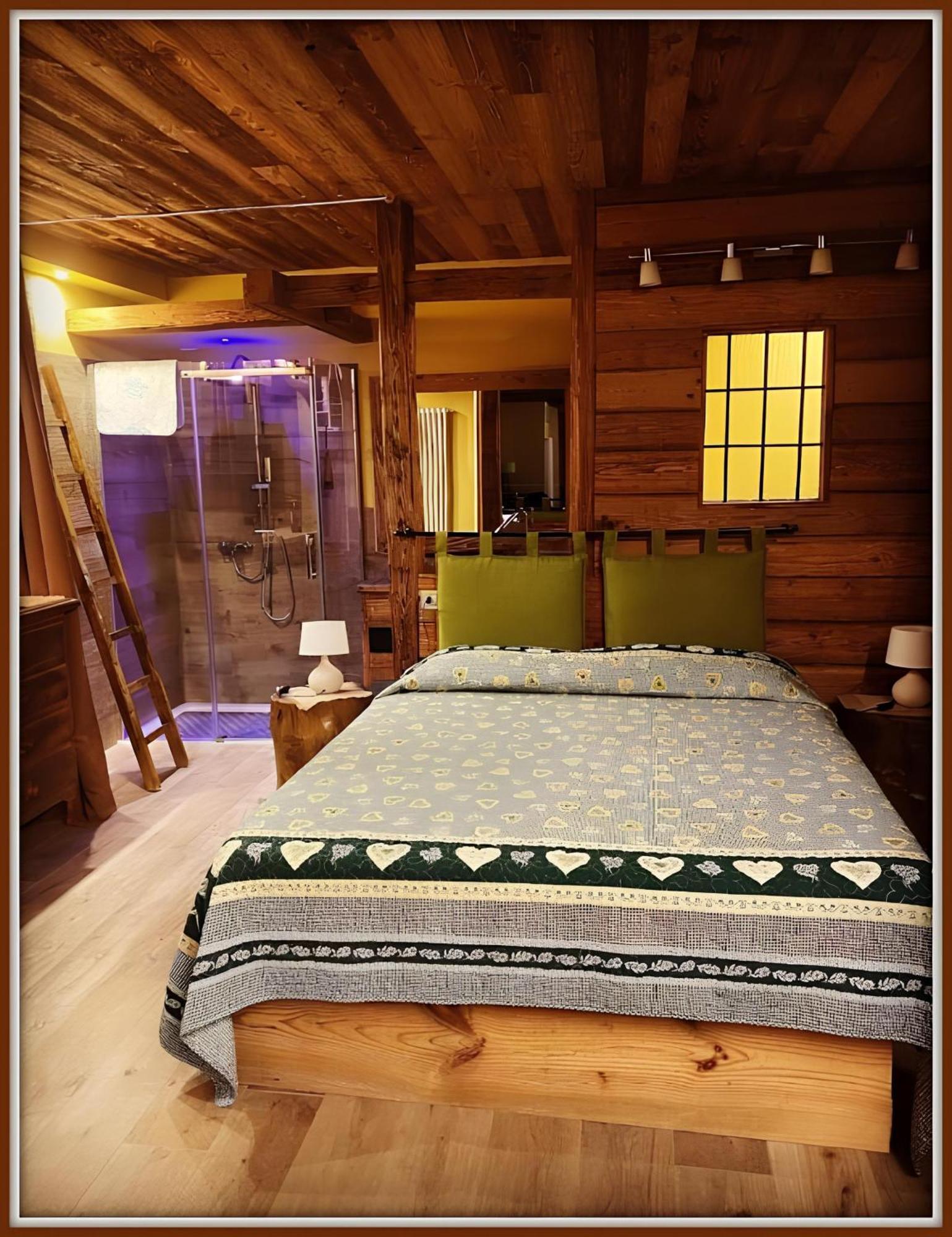 Chalet Con Jacuzzi Vista Montagne Aosta Oda fotoğraf
